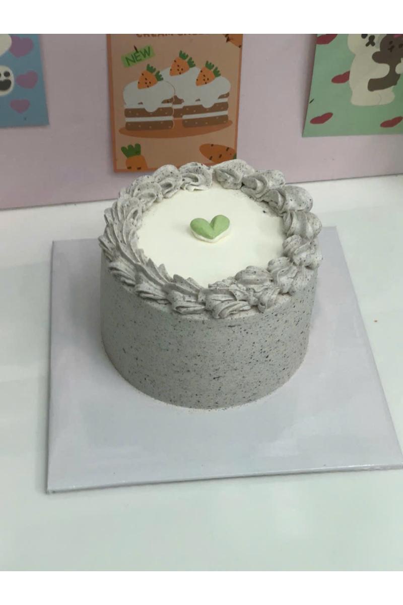 Bánh kem đốt tròn mẫu 9