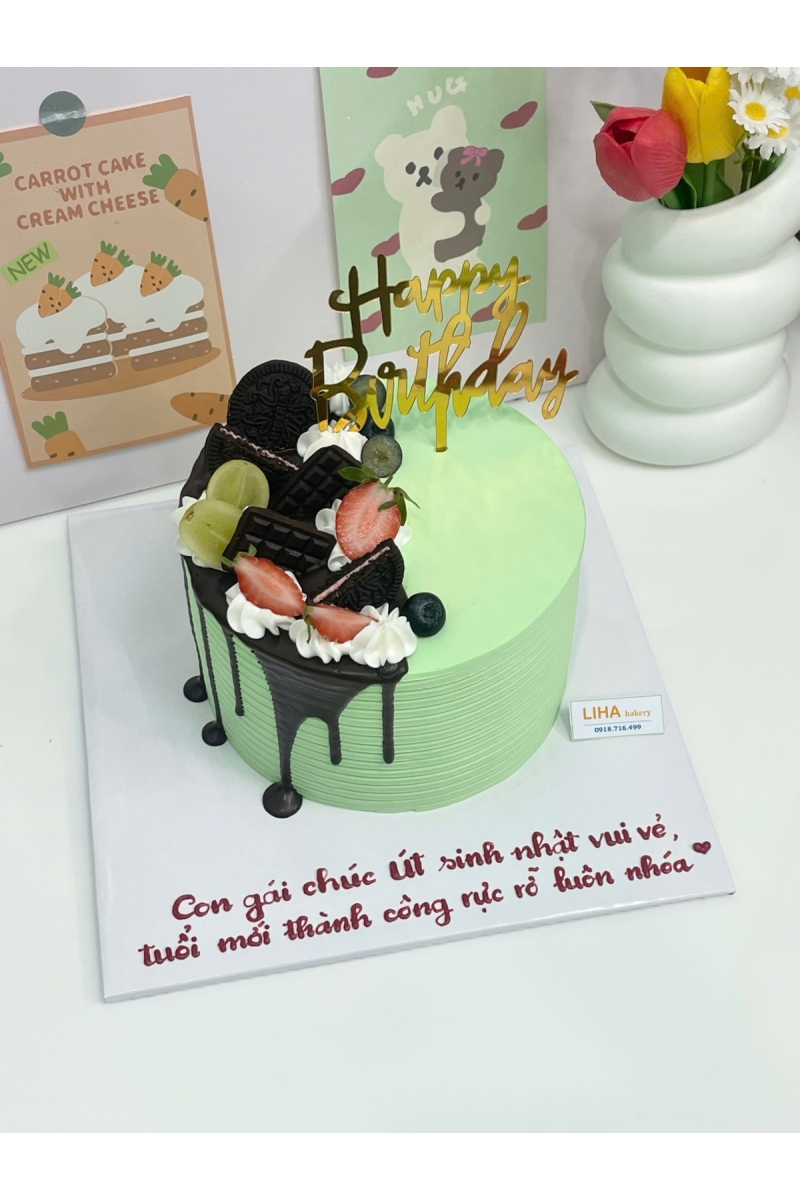 Mẫu trang trí bánh oreo