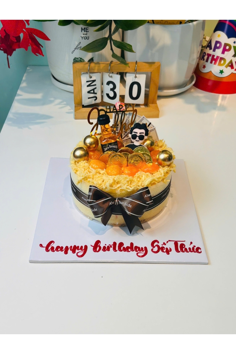 Bánh bông lan trứng muối mẫu 23