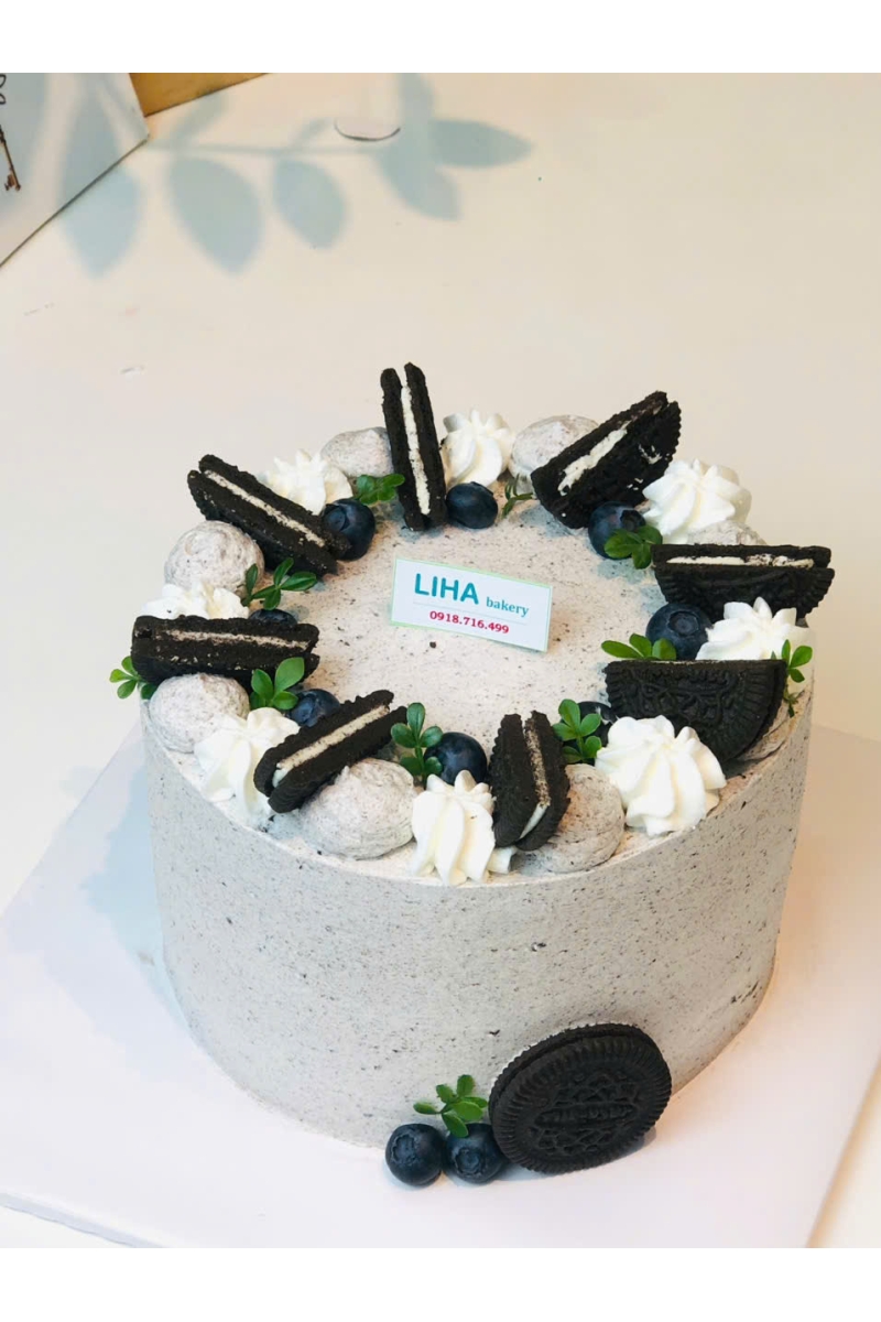 Mẫu trang trí bánh oreo