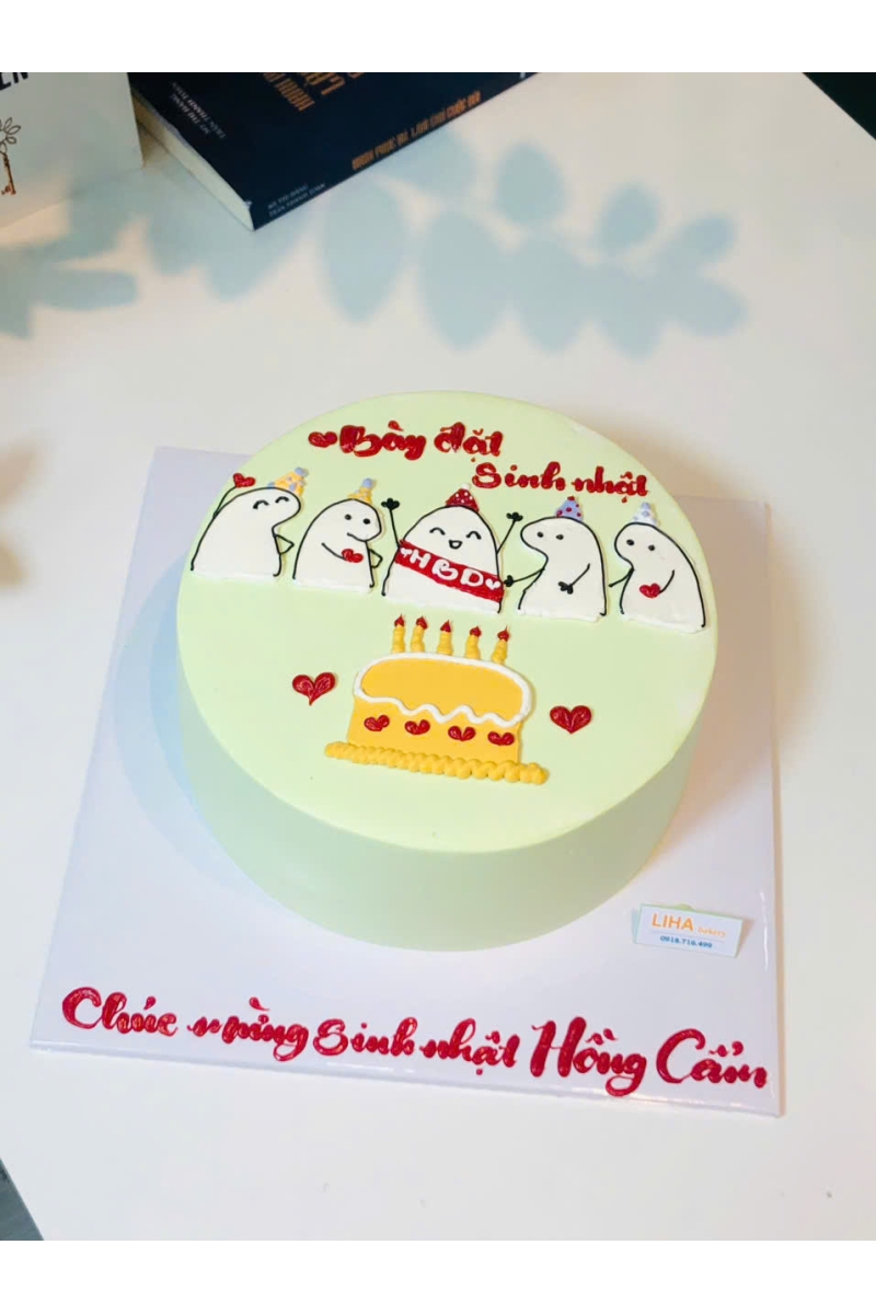 Mẫu bày đặt sinh nhật