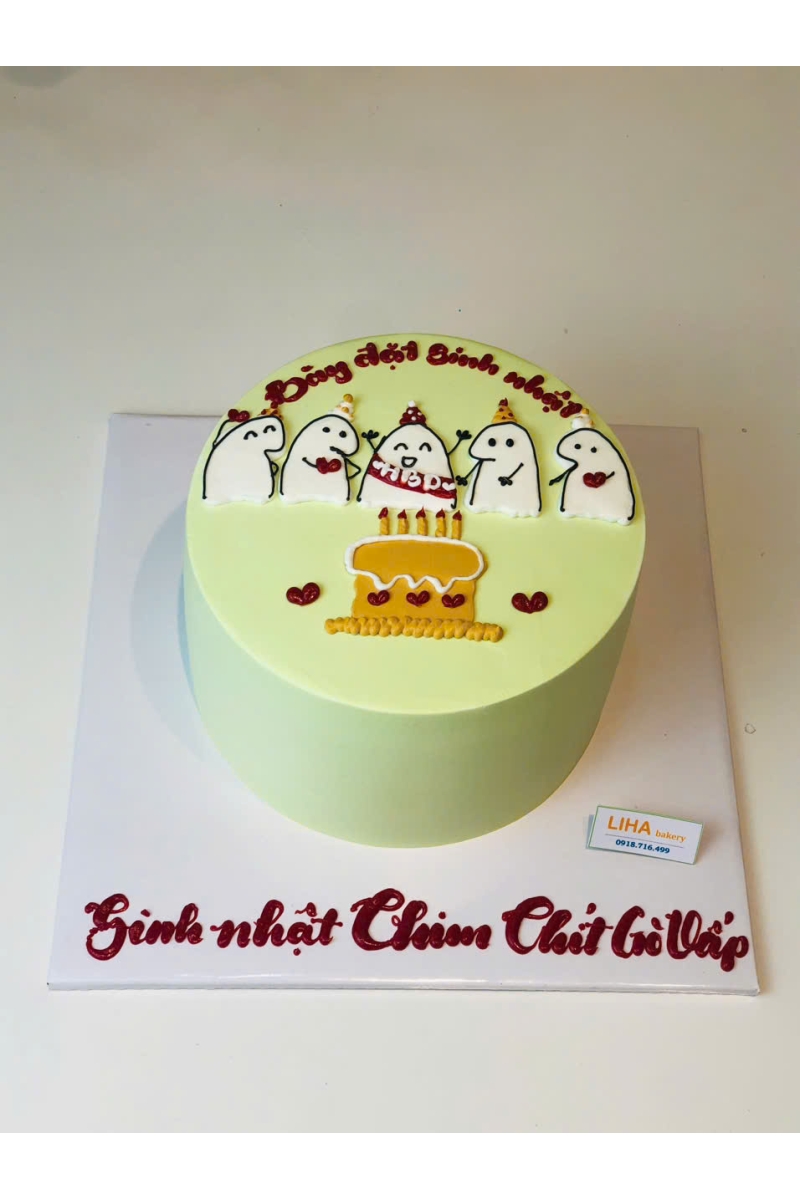 Mẫu bày đặt sinh nhật