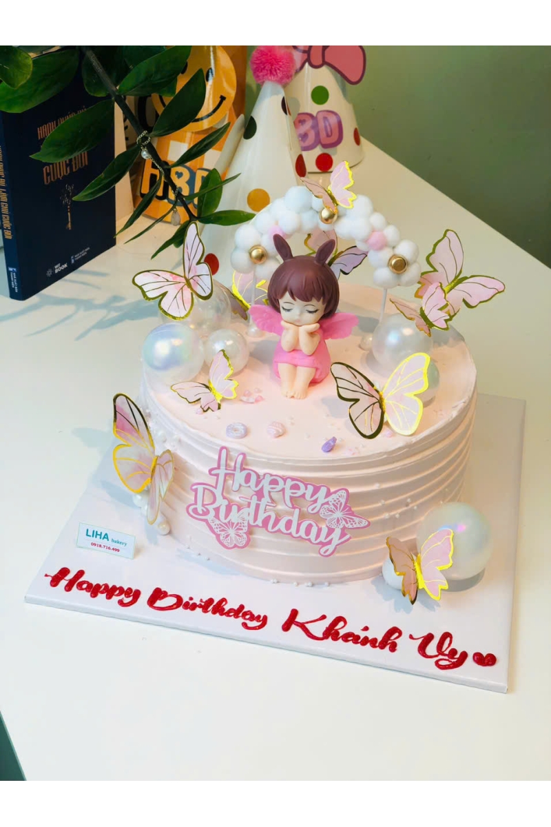 Bánh kem trang trí thiên thần