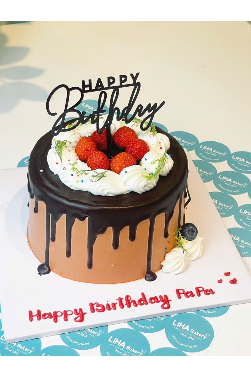 Bánh kem chocolate chảy