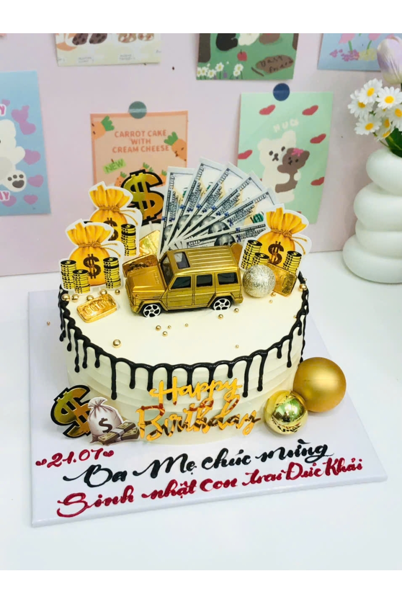 Bánh kem mẫu manly 1