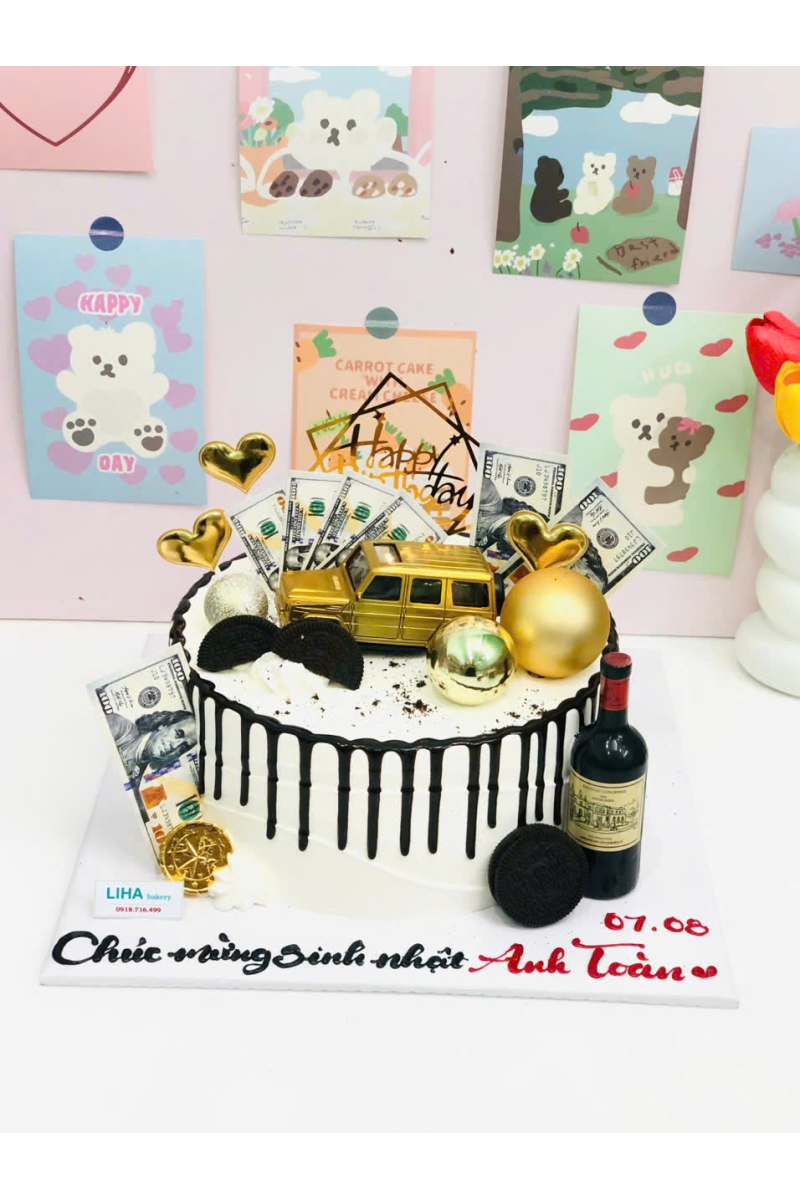 Bánh kem mẫu manly 1