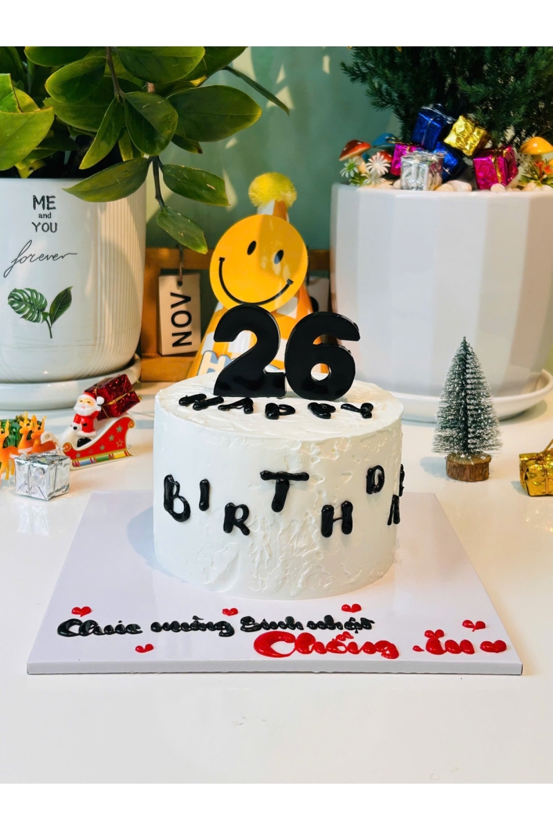 Bánh mẫu nam trang trí đơn giản 03