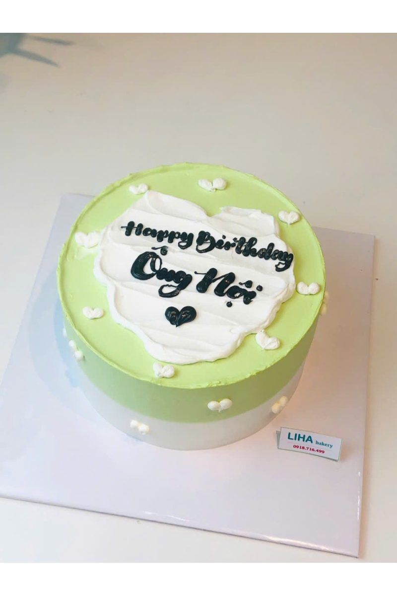 Bánh mẫu nam trang trí đơn giản 03