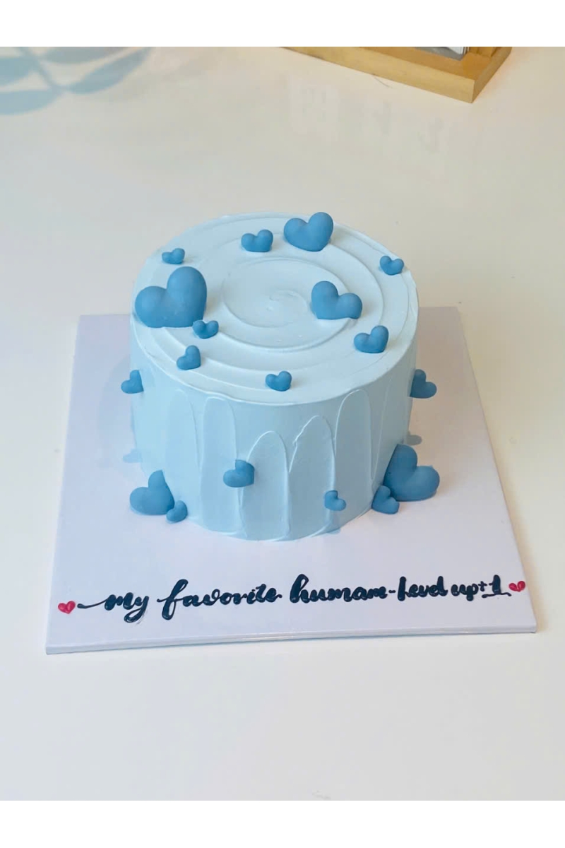 Bánh mẫu nam trang trí đơn giản 03