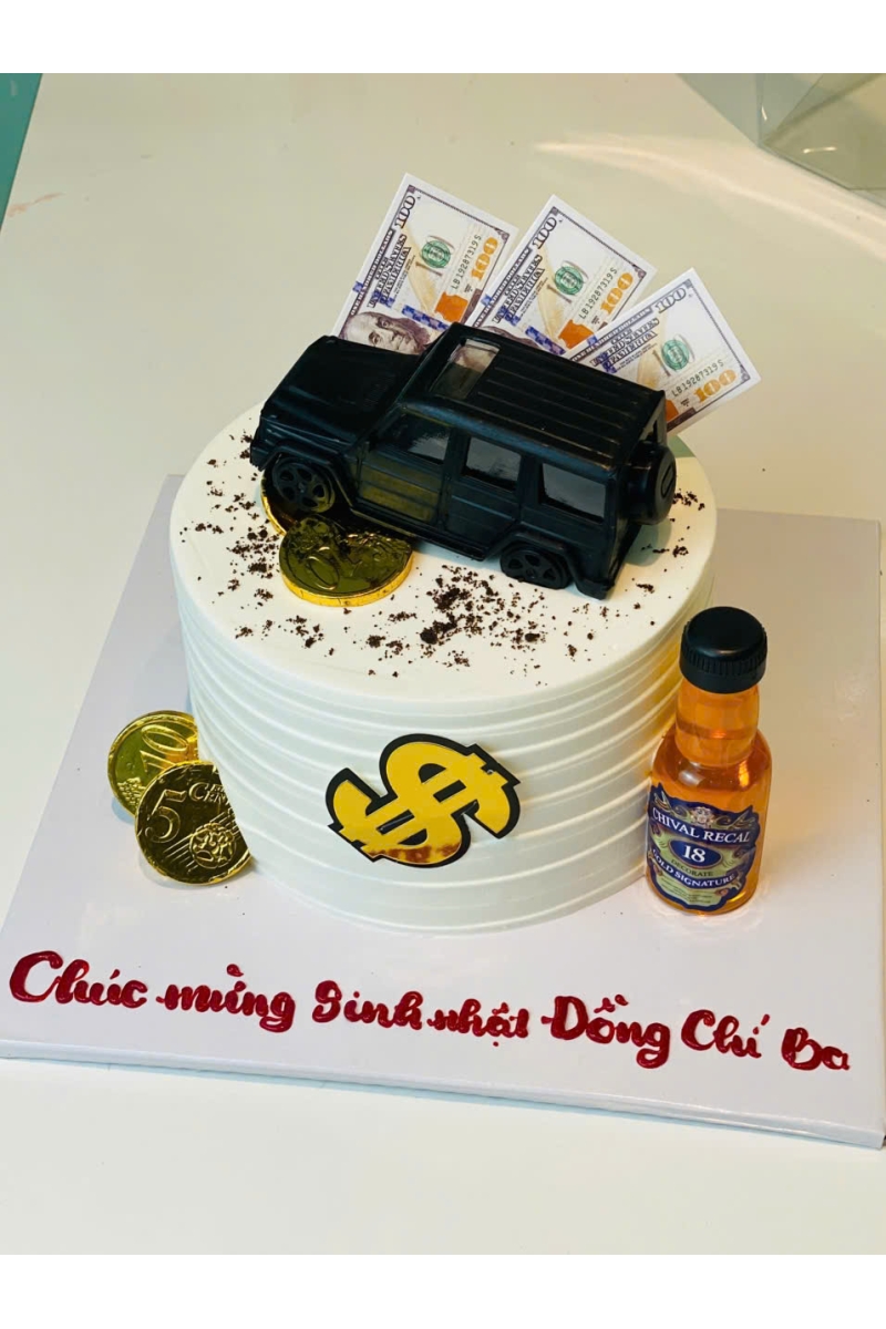 Bánh mẫu phụ kiện siêu xe