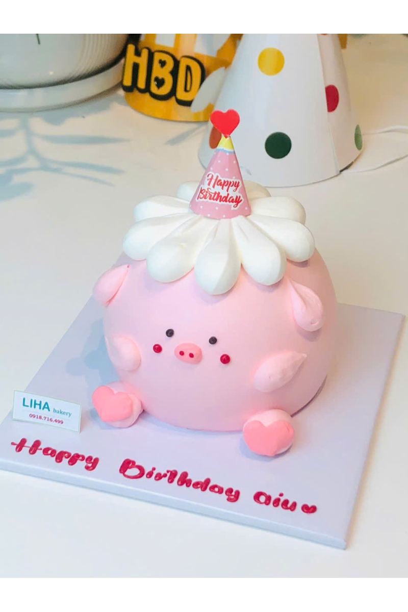 Mẫu bé heo dễ thương