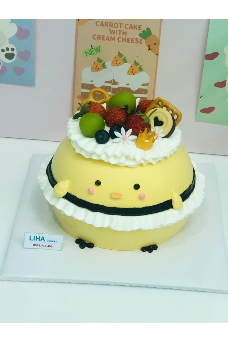 Bánh mẫu tớ là gà cool đây