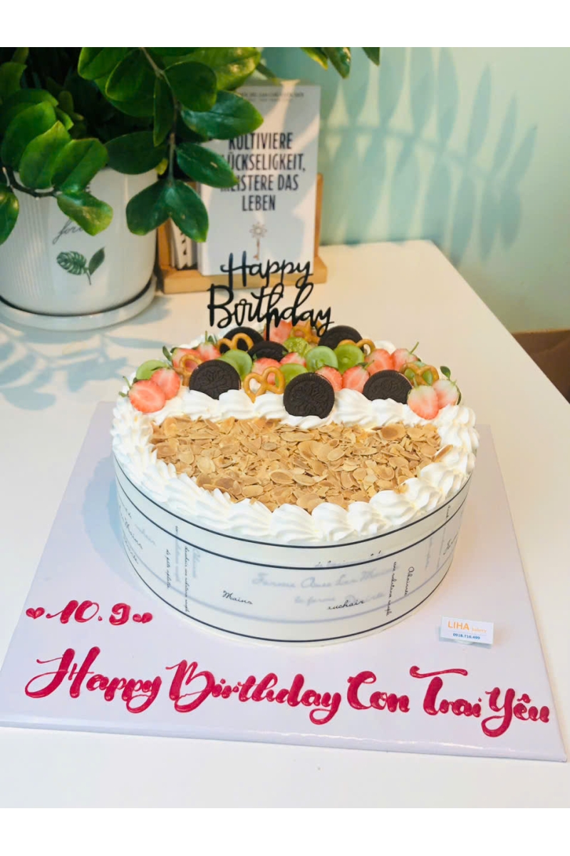 Bánh kem bắp mẫu 03