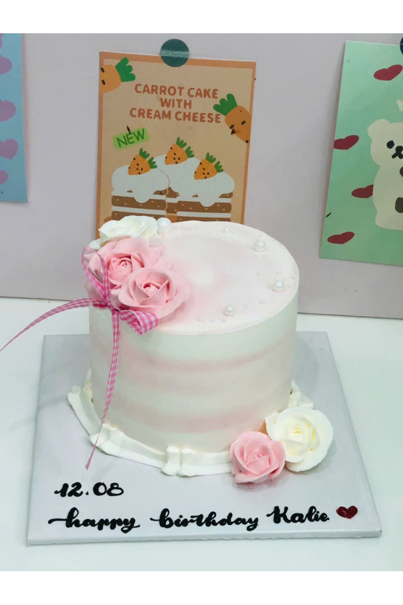 Bánh mẫu hoa theo yêu cầu