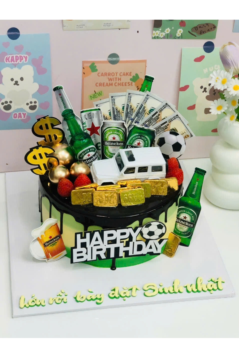 Bánh kem mẫu manly 1