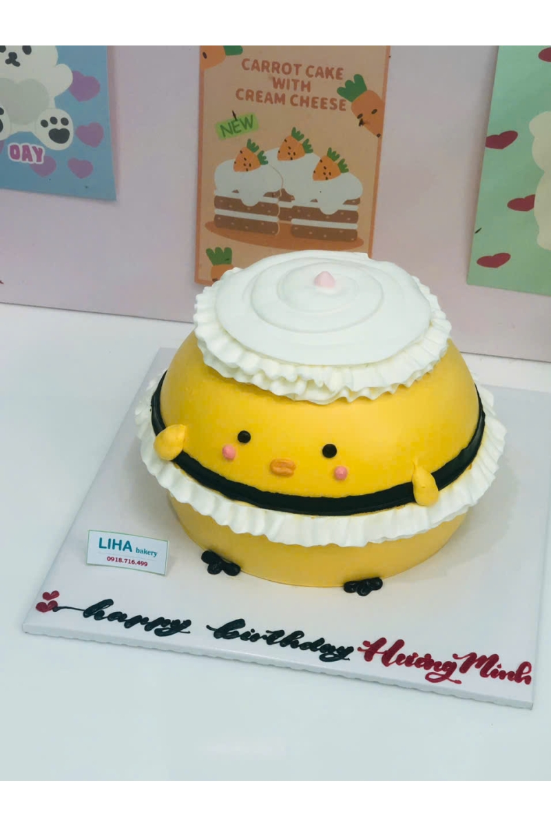 Bánh mẫu tớ là gà cool đây