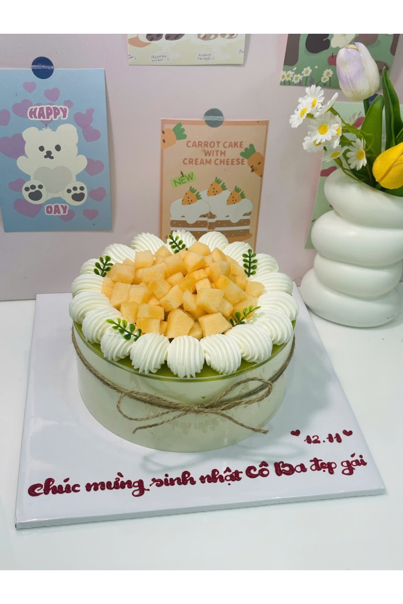 Bánh kem mousse trái cây