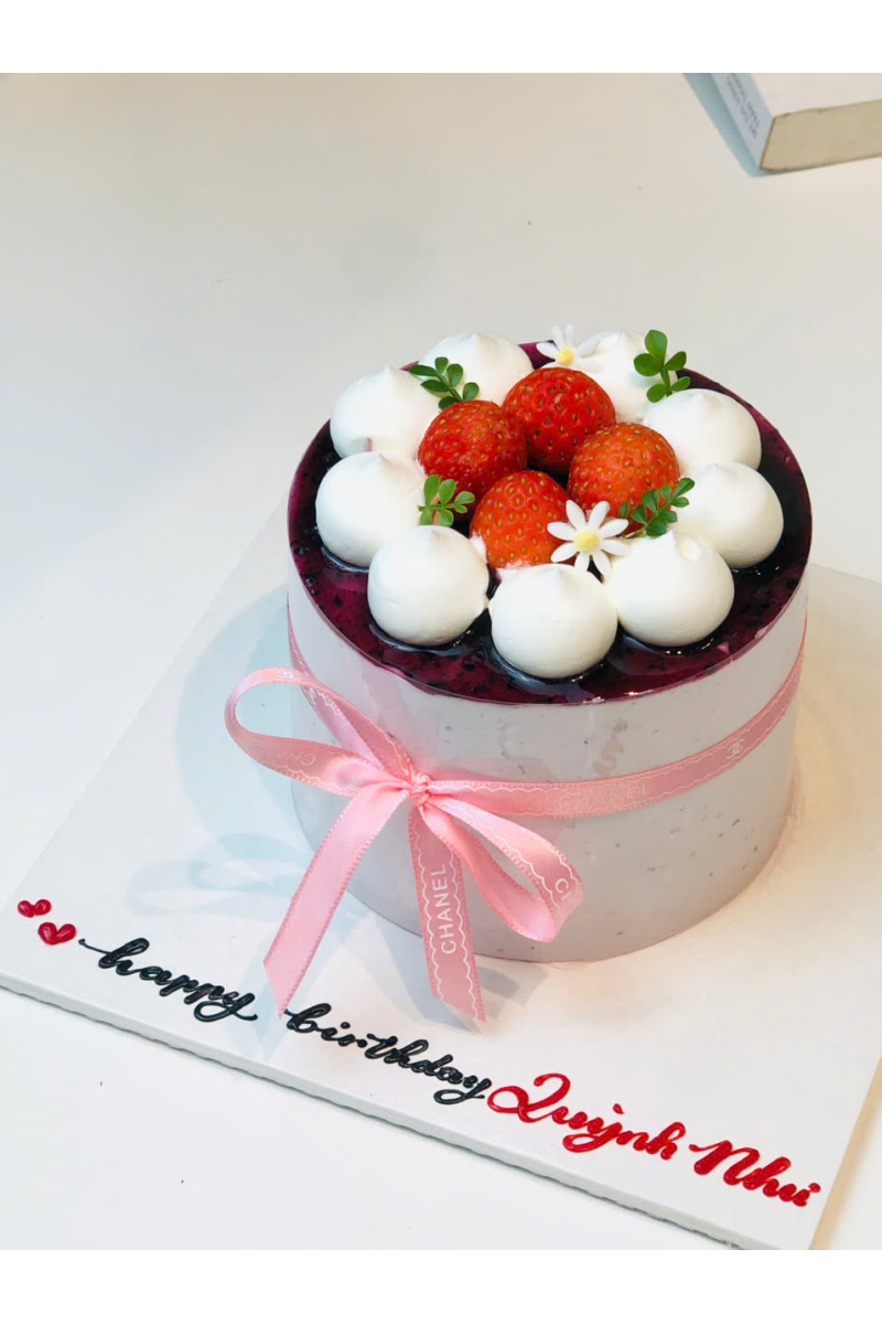 Bánh mẫu mọng tròn yêu