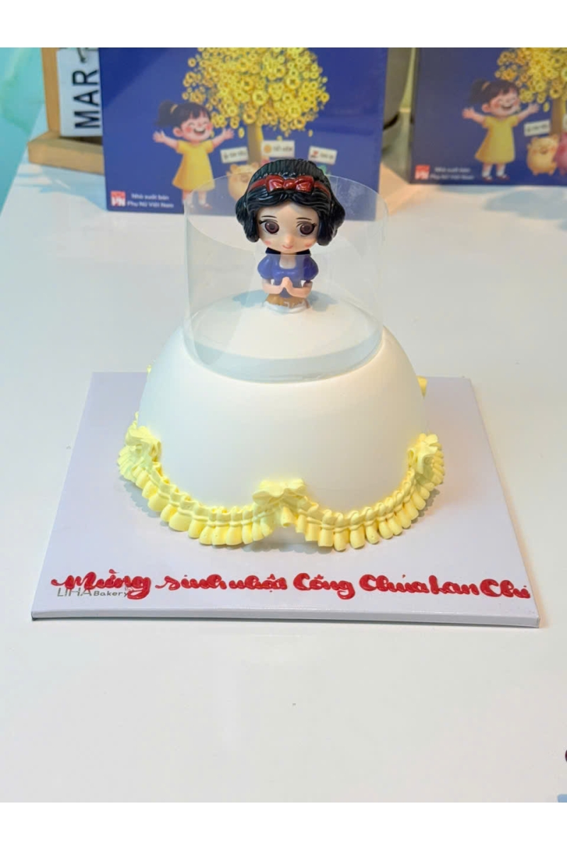 Mẫu bánh công chúa kem chảy