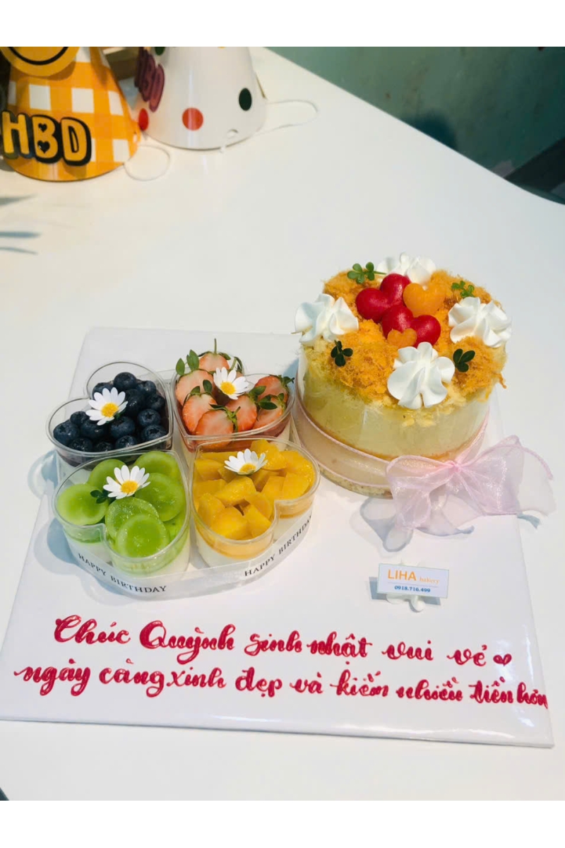 Set 4 panacotta và bông lan trứng muối 10