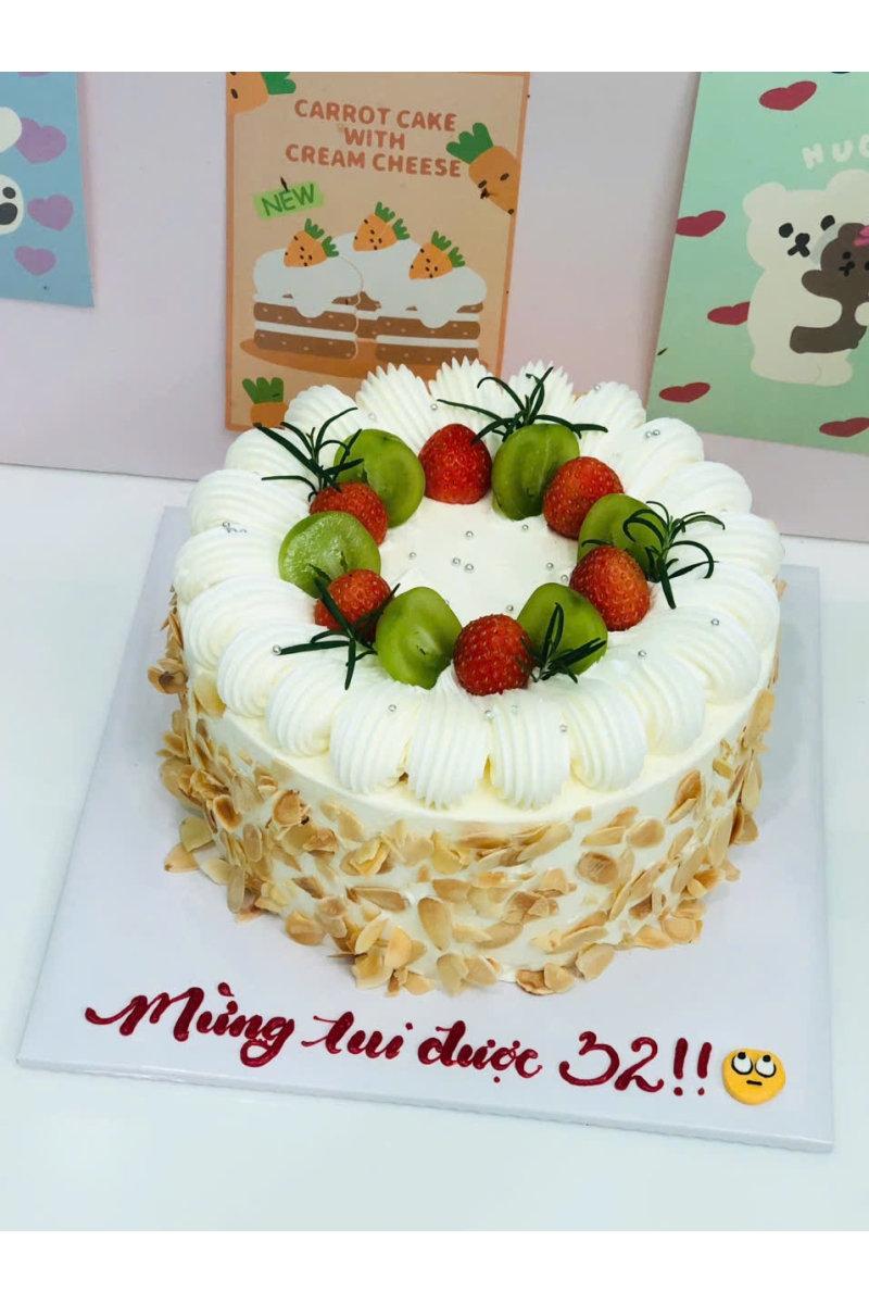 Bánh kem bắp mẫu 04