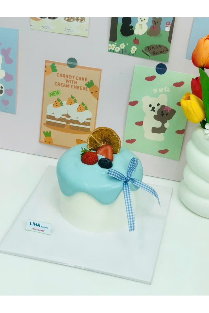 Bánh kem chảy mẫu 1