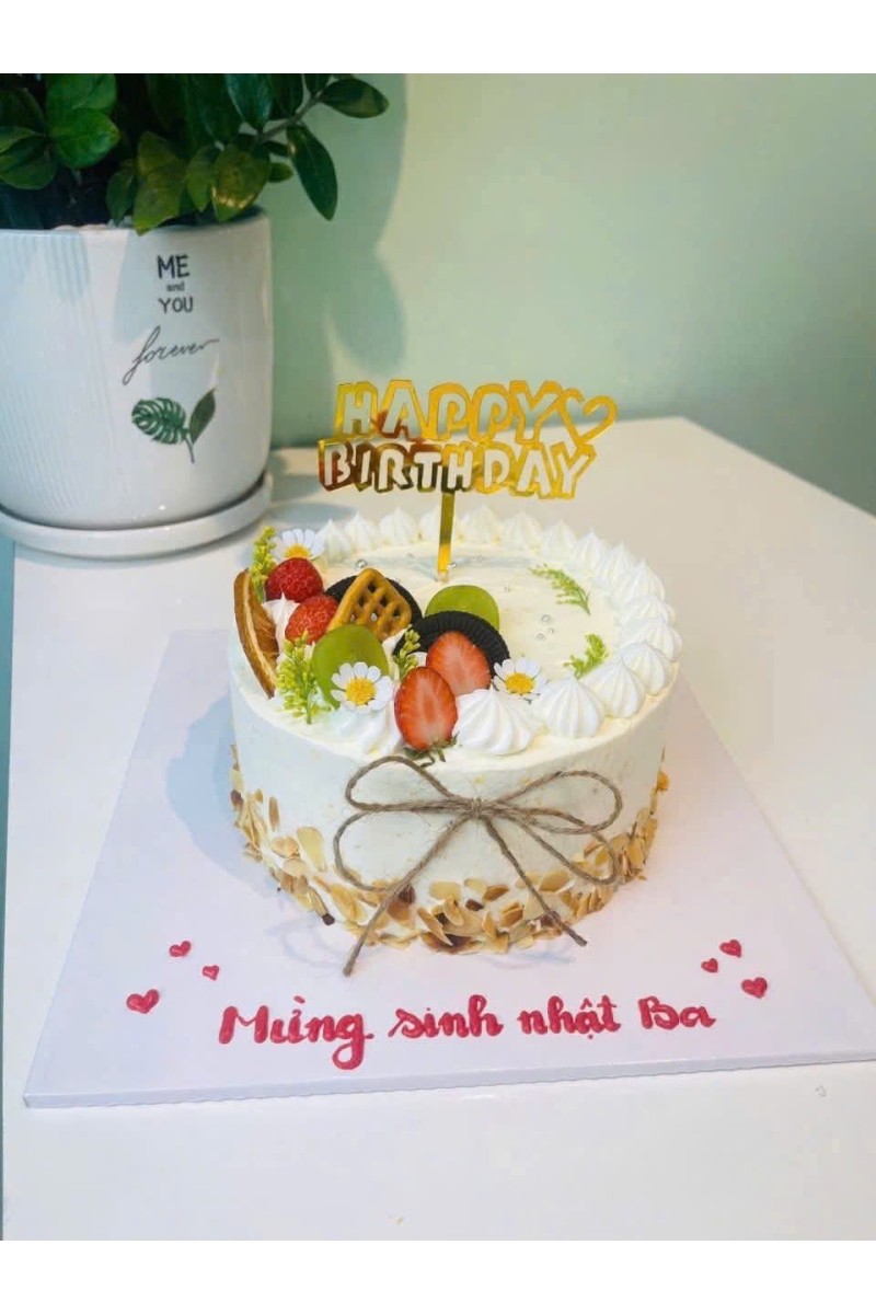 Mẫu bánh kem bắp rút tiền