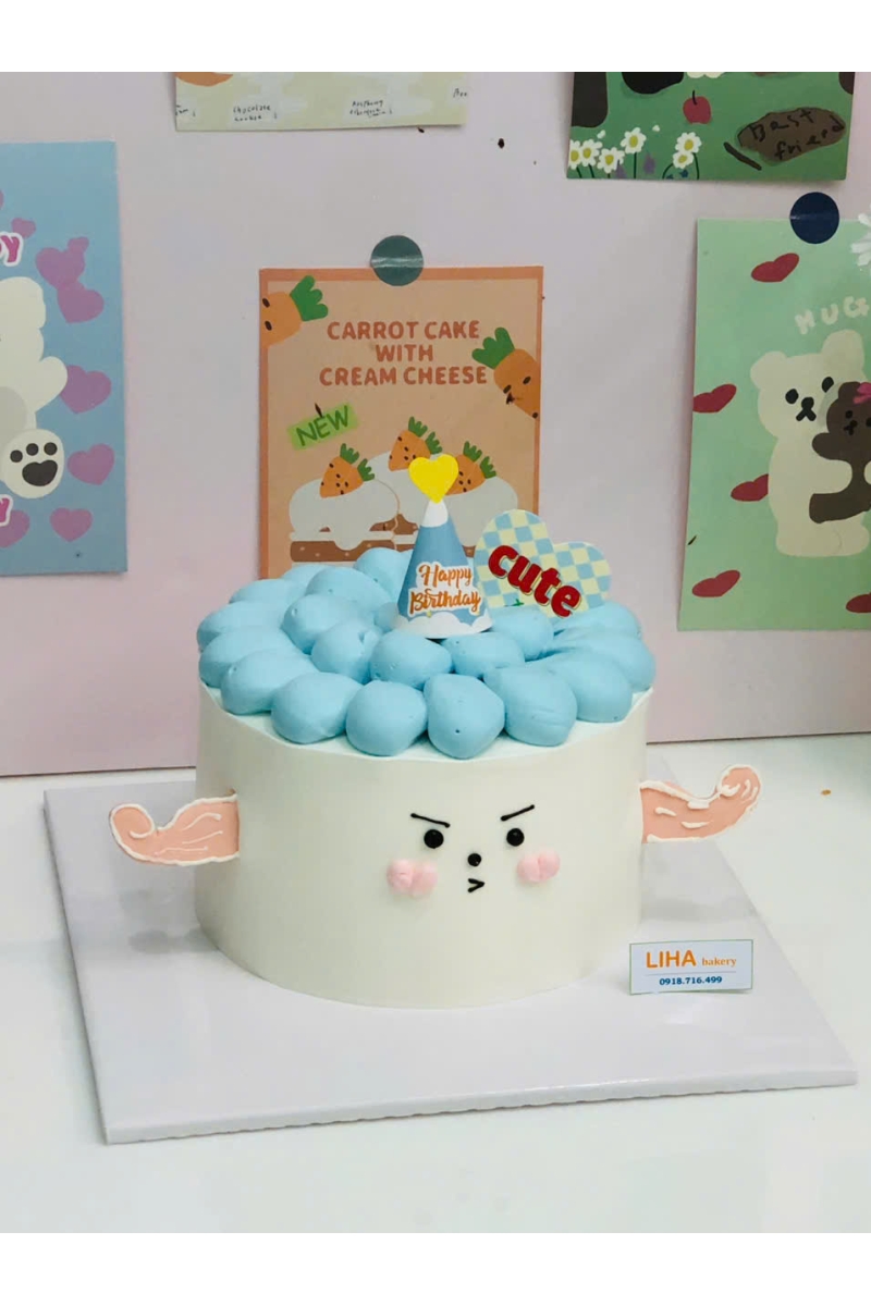 Bánh kem mặt cười