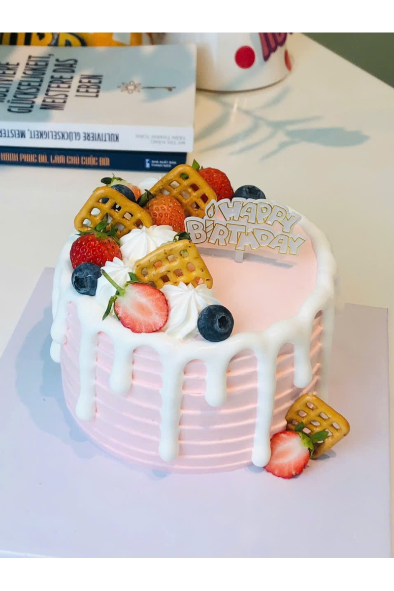 Bánh kem chảy mẫu 1