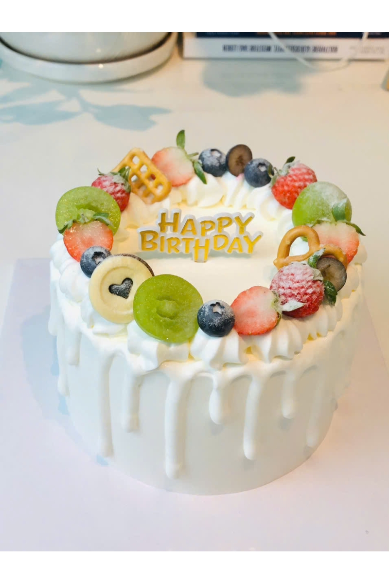 Bánh kem chảy mẫu 1