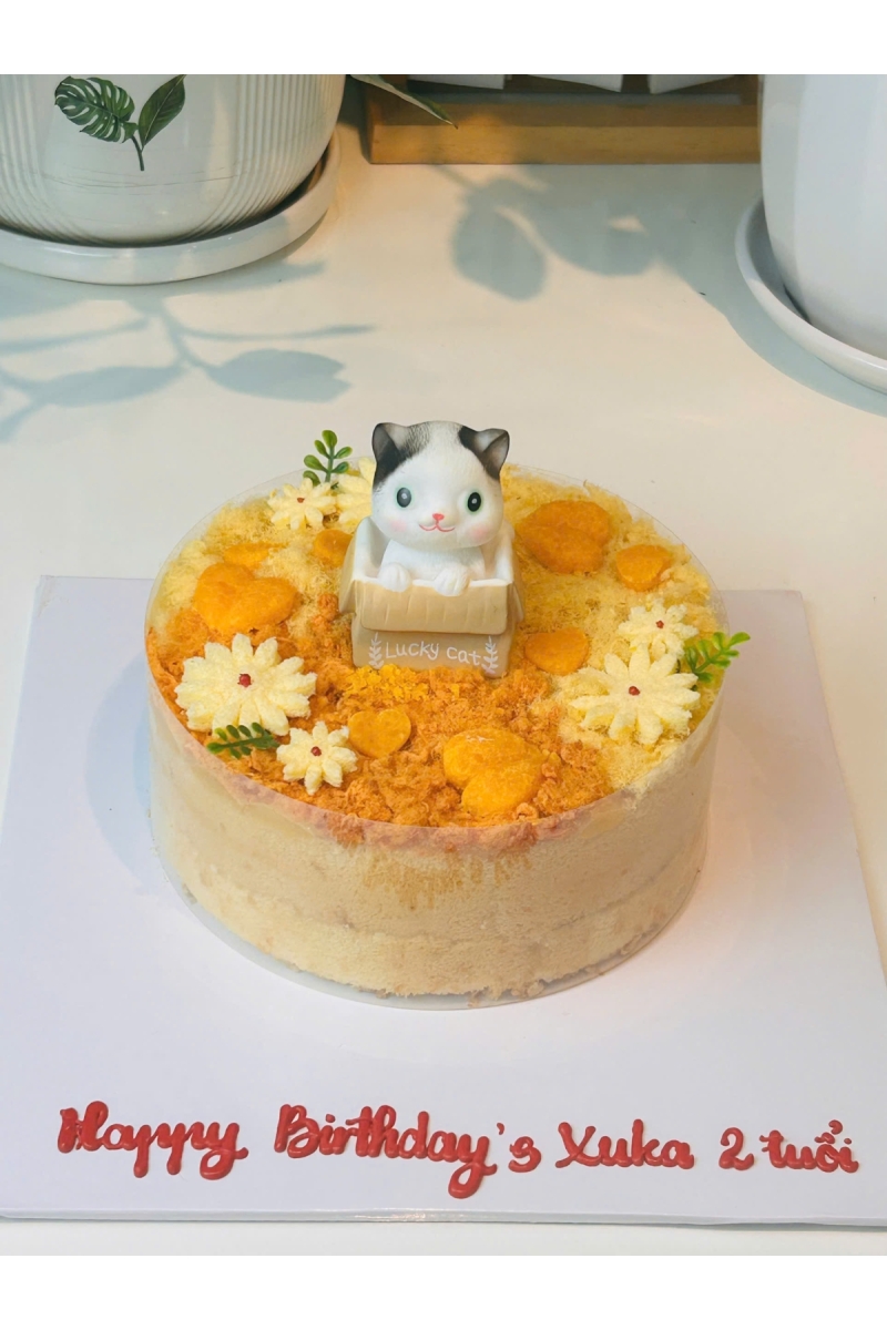 Bánh bông lan trứng muối mẫu 9