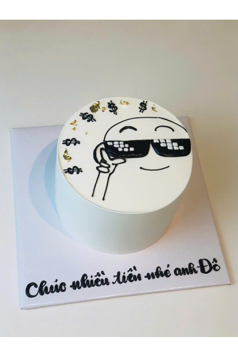 Mẫu bánh chân dung chibi vui nhộn 2