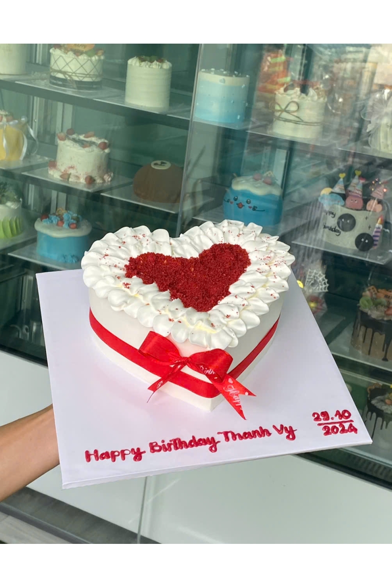 Mẫu bánh trái tim