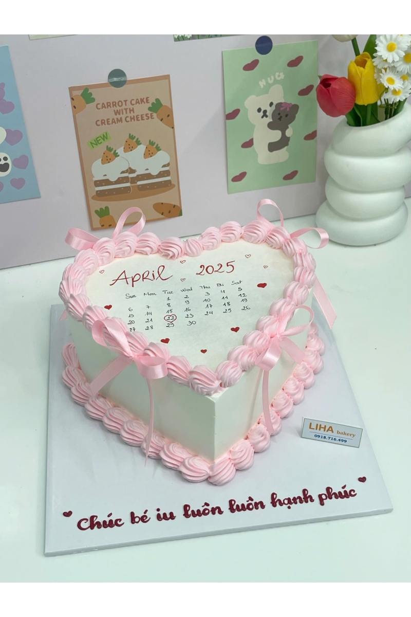 bánh kem đốt nữ 
