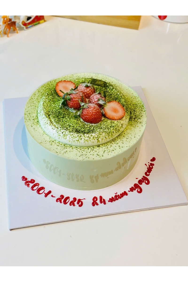 Bánh kem Tiramisu tròn mẫu 1