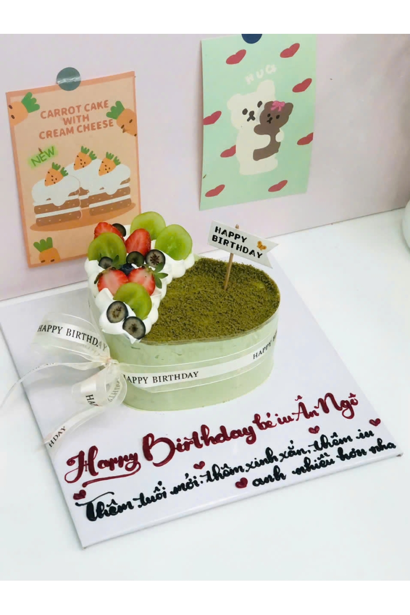 Bánh kem Tiramisu tròn mẫu 1